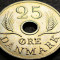 Moneda 25 ORE - DANEMARCA, anul 1967 * cod 1296