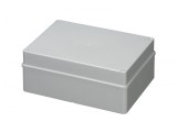 Doza aplicata patrata 300x220x120mm IP56 pentru distributie jonctiune ABS rezistenta UV fara presetupe margini netede, Elettrocanali