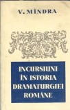 Incursiuni in istoria dramaturgiei romane - V. Mandra