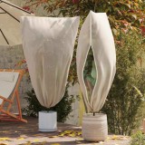 vidaXL Huse din fleece pentru protecția plantelor &icirc;mpotriva &icirc;nghețului 5 pcs 42021042