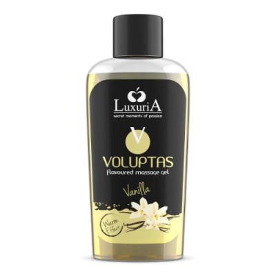 Masaj - Luxuria Voluptas Gel de Masaj cu Aroma de Vanilie 100 ml Efect de Caldura Aroma Naturala foto