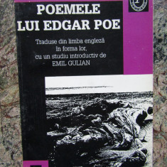 POEMELE LUI EDGAR POE - traduse din limba engleza de EMIL GULIAN , 1995