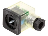 Conector cu valvă, 3 pini, 24V, format A, IP65 - MURRELEKTRONIK