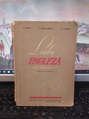 ?aranu, Dragomirescu, Vilceanu, Limba engleza, manual clasa IX, anul IV 1965 125 foto
