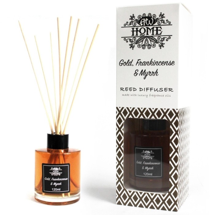 Difuzor Parfumat de Camera de 120ml - Aur, Tamaie si Smirna