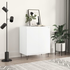 vidaXL Servantă, alb, 60x35x70 cm, lemn prelucrat