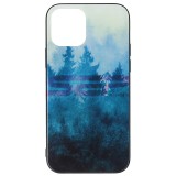 Husa iPhone 12, TPU &amp; Sticla, Design 11, Protectie Premium
