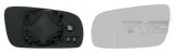 Sticla oglinda exterioara stanga TYC VW Golf IV Bora, Seat Leon Toledo si alte modele VAG 192006, asferica, pentru carcasa oglinda mare, geam