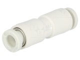 Racord push-in simplu de trecere 1-10bar polipropilenă