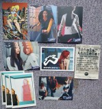 13 carti postale post cards moda fashion anii 1999-2000 GAS +, plus 4 poze bonus