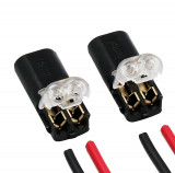 Set 10 conectori cu arc 2 pini, pentru bandă LED