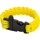 Bratara Tactica Paracord Fastex Galbena Element Airsoft