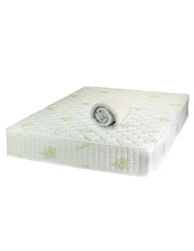 Set Saltea cu arcuri impachetate individual Pocket Spring Milano, 140x200x24cm, fermitate mediu spre soft, sistem de aerisire perimetral, Saltex plus