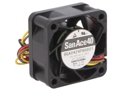 Ventilator DC Axial 24V 40x40x20mm foto