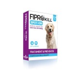 ANTIPARAZITAR EXTERN, 3 PIPETE CAINI 20-40KG FIPROKILL, 268MG