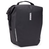 Geanta laterala pentru bicicleta Thule Shield 22L, impermeabila, neagra