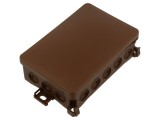 Carcasă SIMET IP54 maro 90x135x40mm cod 35404115 - cutie conexiuni robustă
