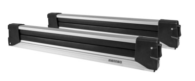 Suport schi snowboard Menabo Yelo 6 Silver glisabil, pe bare transversale, 6 perechi ski / 4 snowboard foto