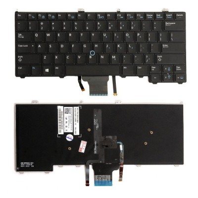 Tastatura Laptop - Dell Latitude E7440 E7240 model 04W6PV Iluminta-Da foto