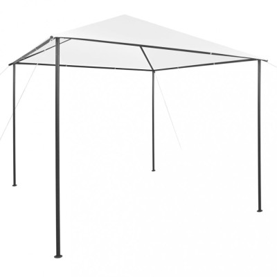 vidaXL Pavilion, alb, 3 x 3 x 2,9 m, 180 g/m&amp;sup2; foto