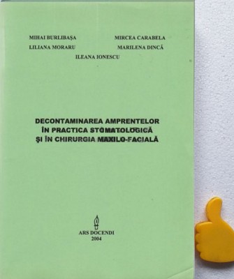 Decontaminarea amprentelor in practica stomatologica Ileana Ionescu foto