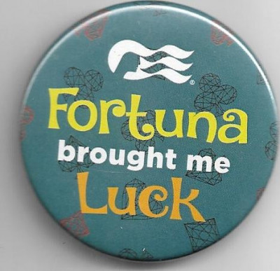 Insigna Fortuna brought me Luck foto
