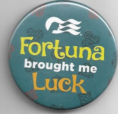 Insigna Fortuna brought me Luck foto