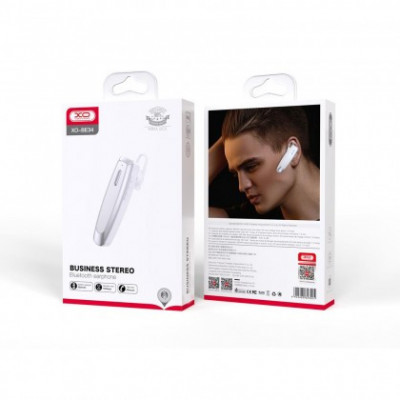 Casca Handsfree Bluetooth V 5.0, XO-BE34, 280mah, Alb, Blister foto