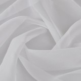 Voal Alb 1.45 x 20 m vidaXL - Material Textil Decorativ, Perdele, Draperii, Nuntă - Poliester