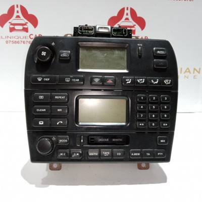 Radio cu panou control clima Jaguar X-Type 2002 1X4318K876AB foto