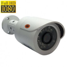 Camera de supraveghere bullet FullHD AHD HDTVI HDCVI Analog, Senzor Sony 2.0MP, IR 20m (24 LED), Lentila 3.6mm