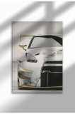 Poster p&acirc;nză ne&icirc;nrămat cu supermașină - Imprimare digitală - GT-R GT3 07 | A4 (21 x 29.7 cm)