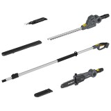 Trimmer gard viu telescopic + drujba pe acumulator 20V Rebel, fara baterie