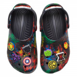 Saboți Crocs Classic Marvel Avengers Clog Kids Negru - Black