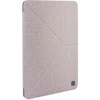Husa Textil UNIQ Kanvas Mini pentru Apple iPad mini (2019), Bej foto