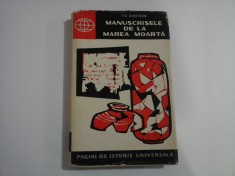 MANUSCRISELE DE LA MAREA MOARTA - I.D. AMUSIN - Bucuresti, 1963