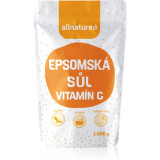 Allnature Epsom salt Vitamin C saruri de baie 1000 g