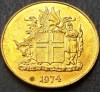 Moneda Islanda 1 Krona 1974, Colectie Numismatica, Stare Buna, Coroana Islandeza