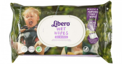 Libero Wet Wipes Premium nedves T&amp;ouml;rlőkendő 64db foto