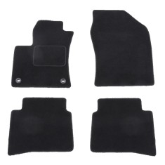 Set covorase auto mocheta Velor Toyota Prius (XW50), 01.2016-11.2022, negru,
