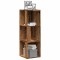 Gossi dulap de colt din lemn vechi 33x33x100 cm lemn prelucrat