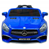 Masinuta electrica cu telecomanda Mercedes SL 65 AMG albastru, Mercedes Benz