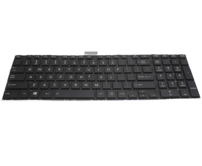 Tastatura Toshiba Satellite C70D A layout US fara rama enter mic, Satellite C70D B layout US fara rama enter