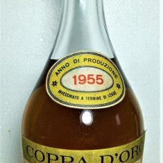 RARE OLD PALE BRANDY COPPA D'ORO ILLVA, CL 75 GR 40 sticla 17/07/1955