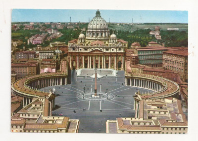 FA53-Carte Postala- ITALIA - Roma, Piazza S. Pietro, necirculata 1968 foto