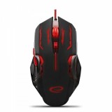 Mouse Optic Gaming Esperanza Apache EGM403R 2400dpi 1.5m Usb Negru/Rosu