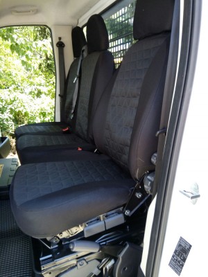 Huse scaune 2+1 dedicate MERCEDES SPRINTER 2014-2018 FRACTIONATE foto