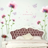 Sticker decorativ, Like summer flower 148 cm, 75STK