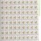 Czechoslovakia 1991 Flowers, 100 stamps in bloc, MNH J.7