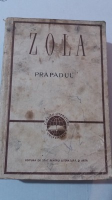 myh 712s - Emil Zola - Prapadul - ed 1958 foto